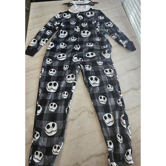 New DISNEY Women Nightmare Before Christmas Sleepwear with Hood, Jack NWT - Picture 4 of 11